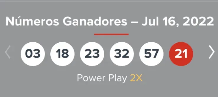 Resultados de la Lotería Powerball de HOY sábado 16 de julio 2022
