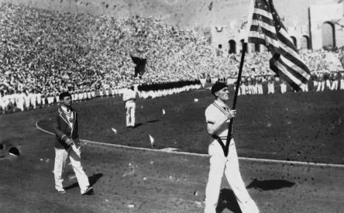 Fiesta inaugural de Los Ángeles 1932 (Getty)