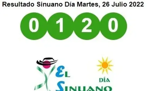 Resultado del Sinuano Día.