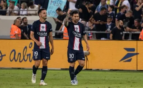 Lionel Messi dejó su sello en la victoria de PSG en la Supercopa de Francia 2022 (Foto: Getty Images)
