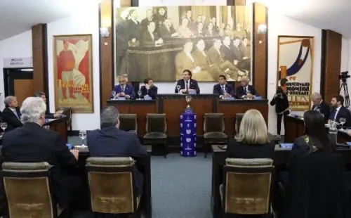 Alejandro Domínguez estuvo presente en el evento de lanzamiento de la candidatura para el Mundial de la FIFA 2030