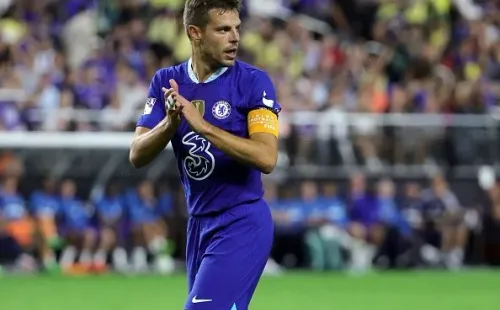 Azpi con Chelsea. Getty