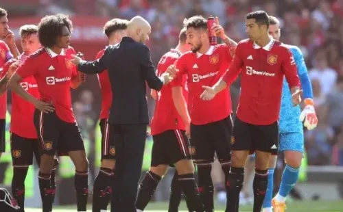 Cristiano Ronaldo y una charla 'incómoda' con ten Hag en un amistoso