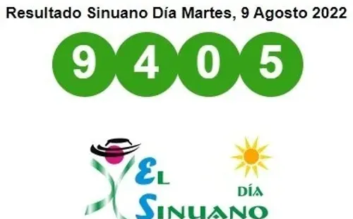 Resultado del Sinuano Día.