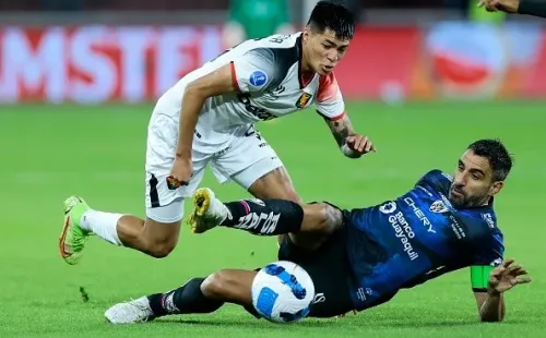 Acciones en el estadio de Liga de Quito. Getty.
