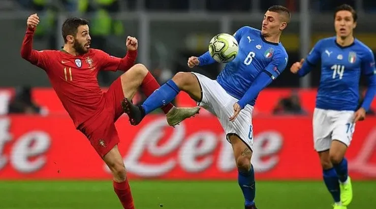 Italia y Portgual jamás jugaron en Mundiales