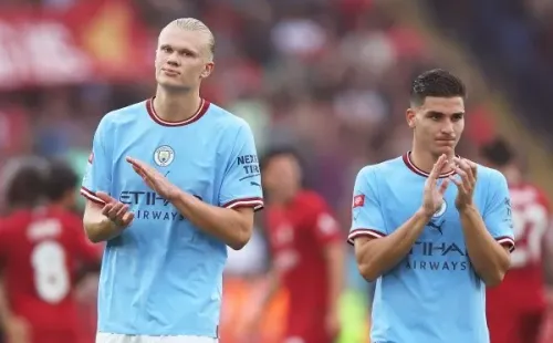 Erling Haaland Julian Álvarez Manchester City