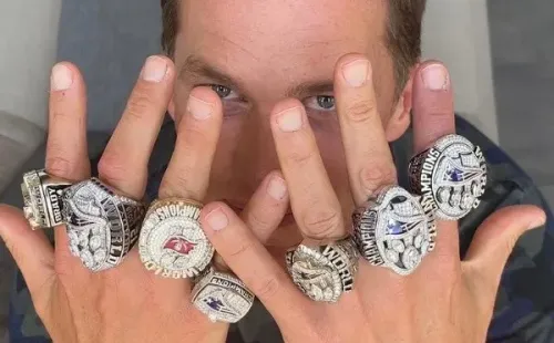 Tom Brady y sus siete anillos de Super Bowl