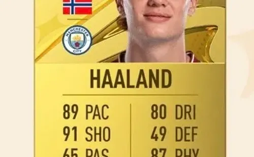 Haaland en FIFA 23.