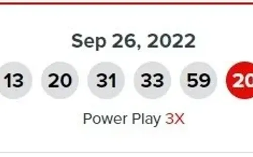 Resultados de la Powerball.