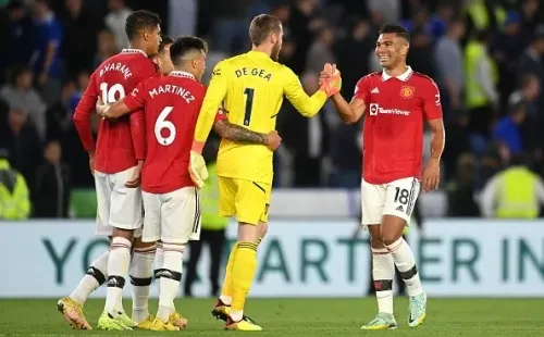 De Gea con Manchester United. Getty.