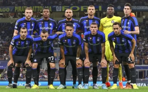Inter en formación. Getty.