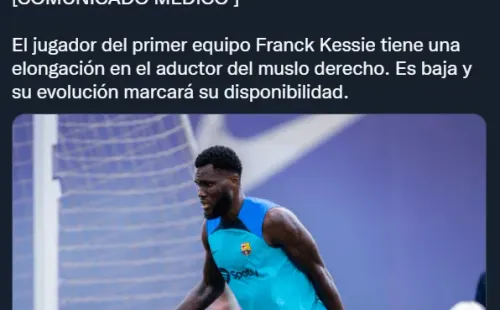 El comunicado sobre la lesión de Franck Kessié