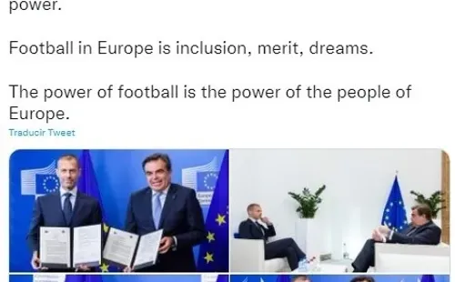 Fuente: Twitter Oficial Vicepresidente de la Comisión Europea (@MargSchinas)