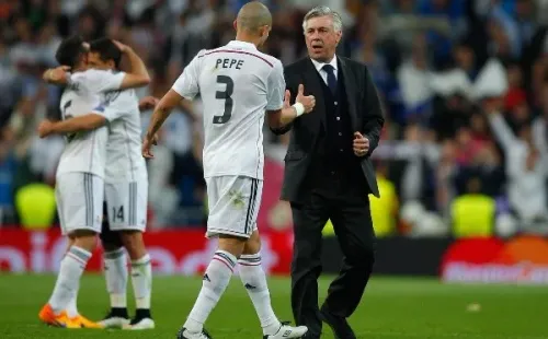 Pepe y Ancelotti