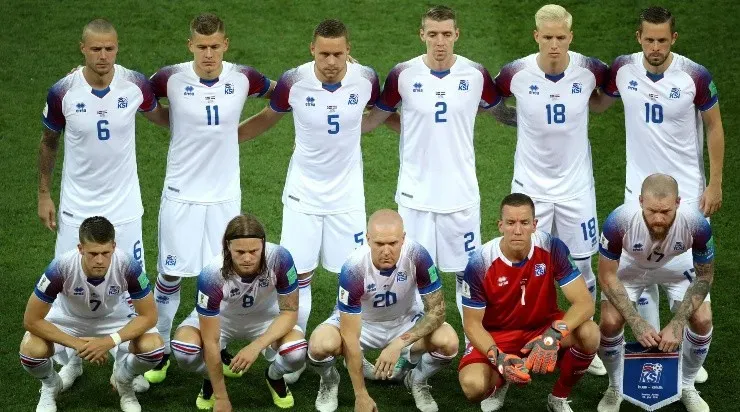 Selección de Islandia en Rusia 2018 (Getty Images)