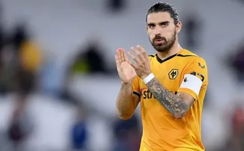 Rúben Neves con Wolves. Getty.