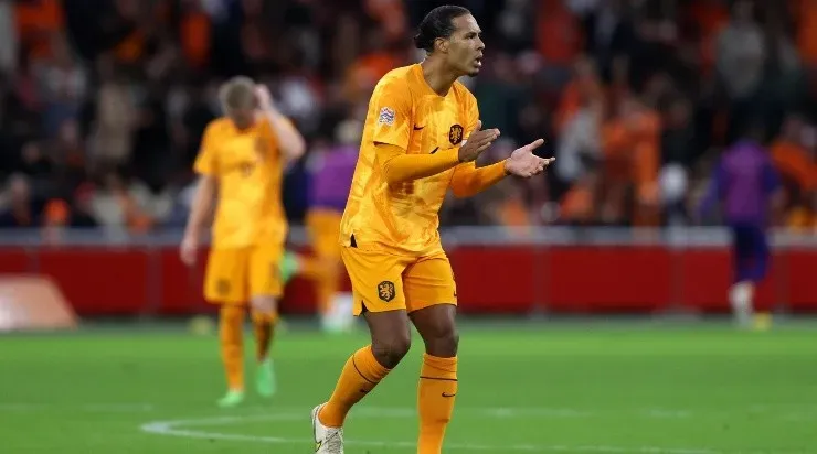 Virgil van Dijk, defensor neerlandés (Getty)