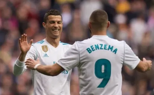 Cristiano Ronaldo y Karim Benzema: Getty