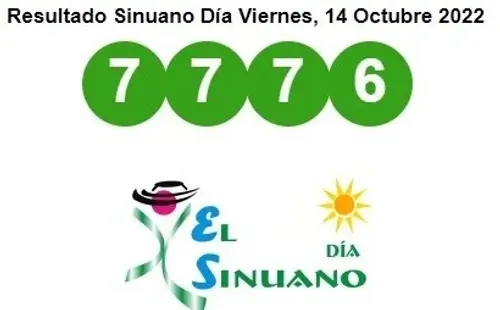 Resultado del Sinuano Día.