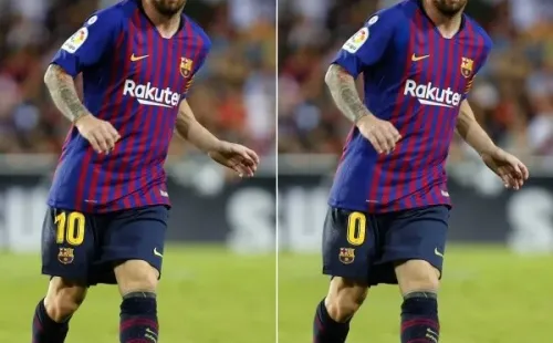 DESCUBRE las 7 diferencias en esta foto de Lionel Messi