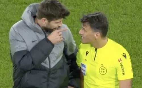 Gerard Piqué y Gil Manzano: TW