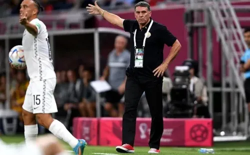 Luis Suárez, DT de Costa Rica. Getty.