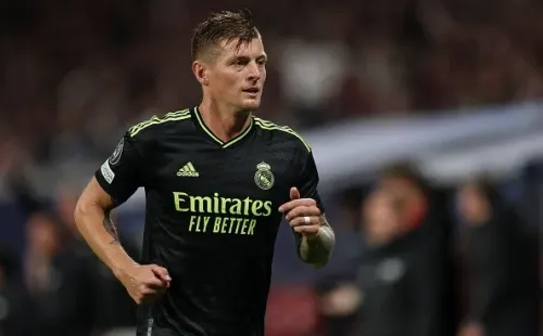 Kroos con Real Madrid. Getty.