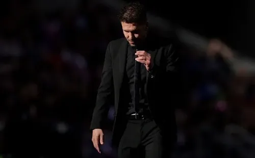 Simeone en Atlético. Getty.