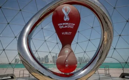 Logo de Qatar 2022. Getty.