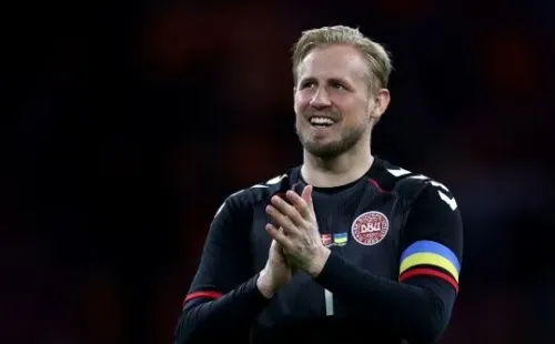 Kasper Schmeichel, arquero de Dinamarca
