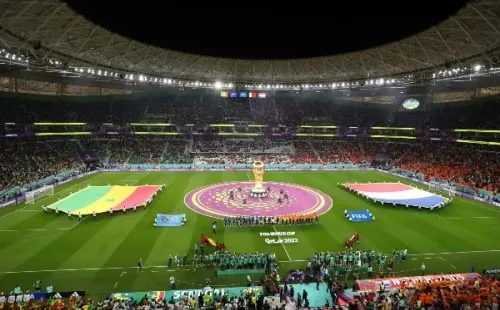 Países Bajos y Senegal, un juego con poca concurrencia de público. Getty.