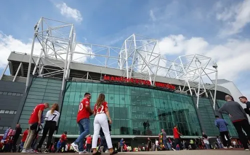 Estadio Old Trafford de Manchester United. Getty.