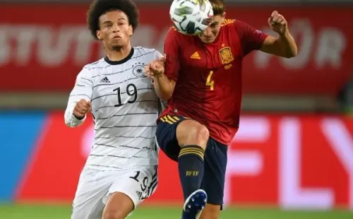 Postal del último enfrentamiento entre España y Alemania en el marco de la UEFA Nations League 2020-2021 (Foto: Getty Images)