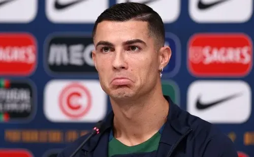 Ronaldo con Portugal. Getty.