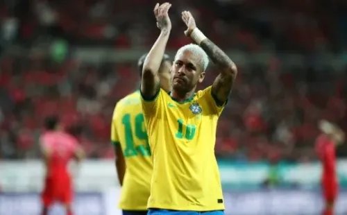 El look de Neymar ante Corea del Sur en junio de 2022