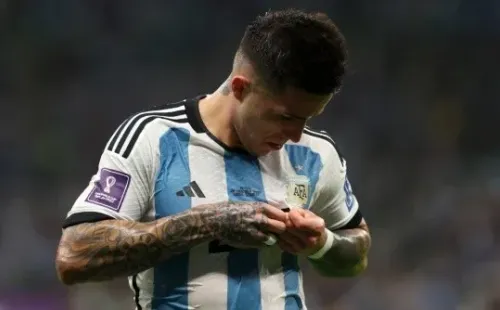 Enzo Fernández, el mediocampista que se ganó un lugar con Argentina