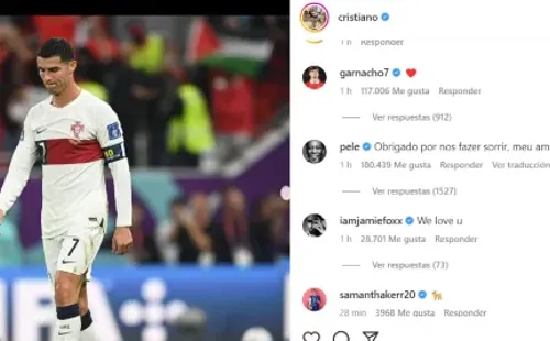 Fuente: Instagram Cristiano Ronaldo (@cristiano)