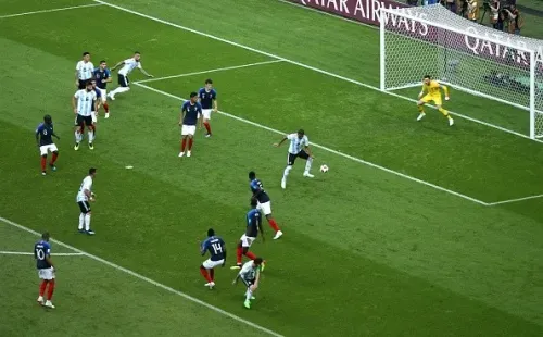 Argentina vs Francia en Rusia 2018. Getty.