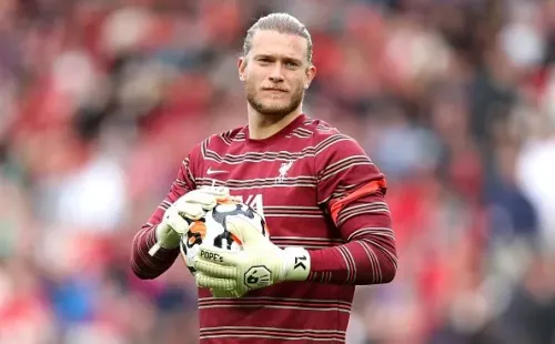 Karius con Liverpool. Getty.