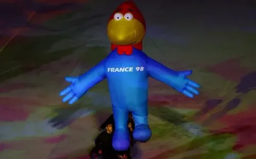 Footix, la mascota del Mundial en Francia 1998.