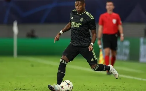 Alaba en juego con Real Madrid. Getty.