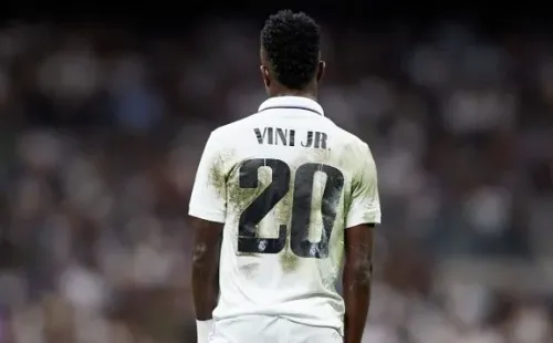 Vinicius Junior con Real Madrid. Getty.