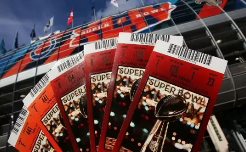 Los precios de los tickets no son nada económicos en el Super Bowl (Getty Images)