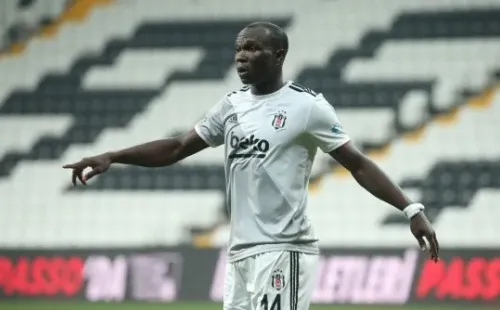 Vincent Aboubakar, en su última etapa en Besiktas en 2021