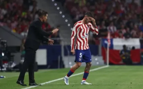 Diego Pablo Simeone y Rodrigo De Paul: Getty