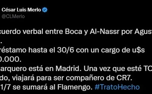 Rossi a Al Nassr y a Boca le queda dinero para su salida definitiva