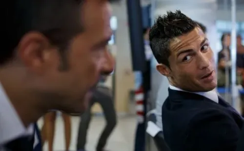 Cristiano Ronaldo y Jorge Mendes: Getty