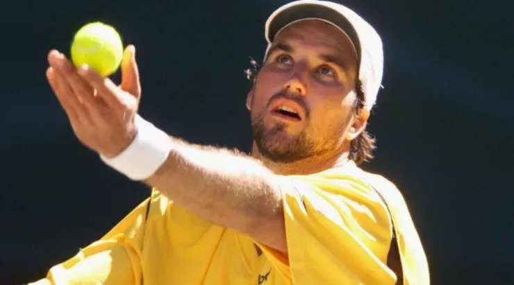 Patrick Rafter, alcanzó el 1° puesto del ranking mundial por una semana el 26 de julio de 1999 (Getty)