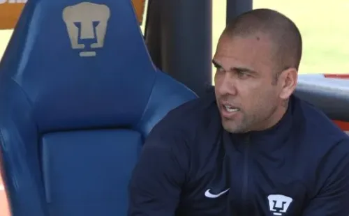Dani Alves, en su último paso por Pumas de México